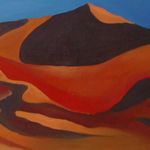 Dune (25F 81cm x 65cm, Oil on canvas)