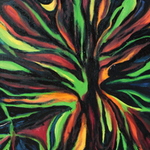 Firefly (20F 73cm x 60cm, Oil on canvas)