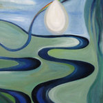 Landscape (30P 65cm x 92cm, Oil on canvas)
