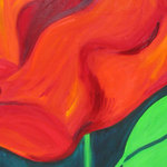 Poppy (20F 73cm x 60cm, Oil on canvas)