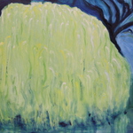 Weeping Willow (30P 92cm x 65cm, Oil on canvas)